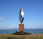 Preview: Huge abstract flame sculpture